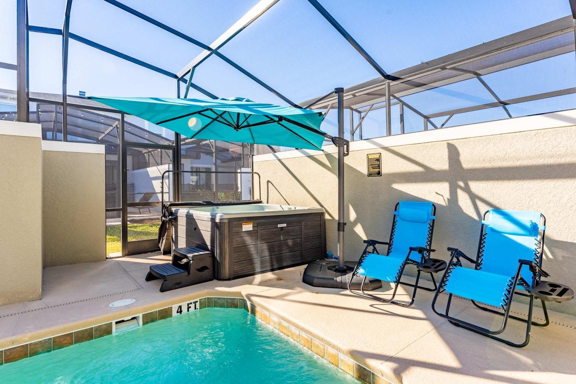 Private Disney Oasis With Pool Hot Tub Ps5 And Modern Amenities Villa Kissimmee Eksteriør bilde